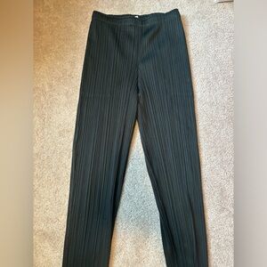 Issey miyake pleats please dark green trousers NWOT